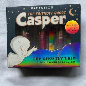Profusion Cosmetics Friendly Ghost Casper The Ghostly Trio 3pc Lip & Cheek Balm